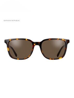 NEW Banana Republic Tortoiseshell Sunglasses with Brown Lenses
